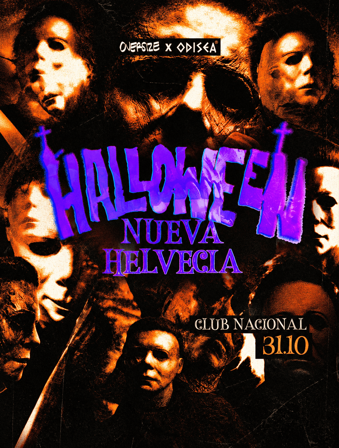 OVERSIZE x ODISEA - HALLOWEEN EN NUEVA HELVECIA